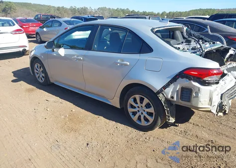 2025 Toyota Corolla Le from USA, damaged, VIN 5YFB4MDE2SP264226
